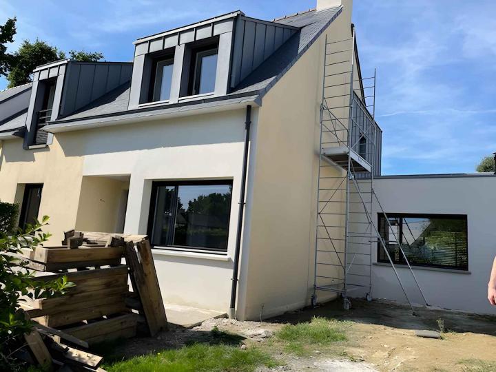 Travaux de ravalement de façade Rennes
